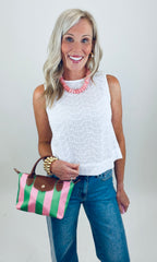 Polished Pretty Top (white)