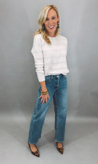 Everyday Wide Leg (med denim)