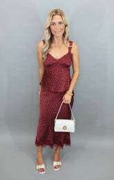 Juliette Skirt (burgundy)
