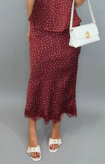 Juliette Skirt (burgundy)