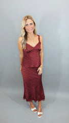 Juliette Cami (burgundy)
