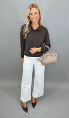 Off Duty Darling Cardigan (brown)