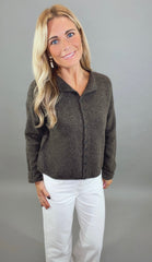 Off Duty Darling Cardigan (brown)