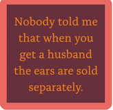 Ears Sold Separately Coaster