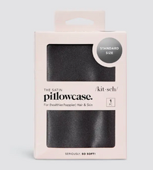 Satin Pillowcase (charcoal)