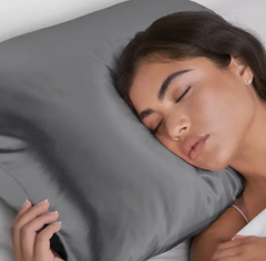 Satin Pillowcase (charcoal)