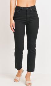 Cut-Off Crop Straight (black)