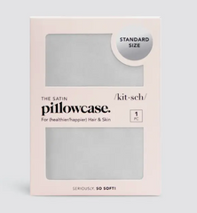Satin Pillowcase (silver)