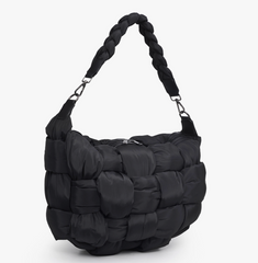 Large Sixth Sense Woven Bag (black)