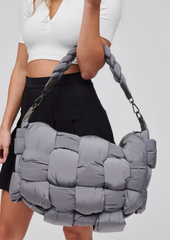 Large Sixth Sense Woven Bag (carbon)