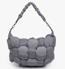 Large Sixth Sense Woven Bag (carbon)