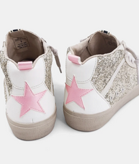 The Riley Sneaker (pearl glitter)