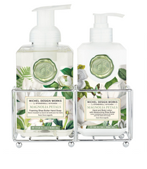 Magnolia Petals Foaming Soap Napkin Set