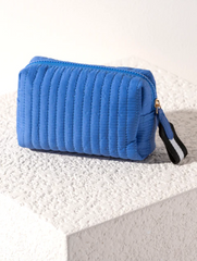 Ezra Small Cosmetic Pouch (ultramarine)