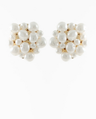 Pearl Cluster Earring