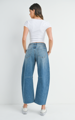 The Barrel Jean (med denim)