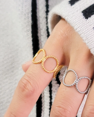 Open Circle Ring