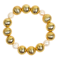 Georgia + Pearl Bracelet (14mm)