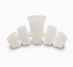 Teleties Small Hair Clip (coconut white)