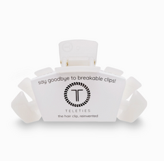 Teleties Small Hair Clip (coconut white)
