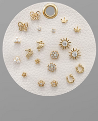 Flower Stud Set