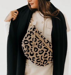 Jolie Puffer Bag (leopard)