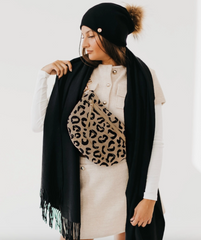 Jolie Puffer Bag (leopard)