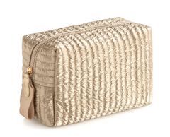 Logan Large Cosmetic Pouch (gold)