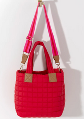 The Ezra Tote (red)