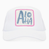 Aloha Trucker Hat (white)
