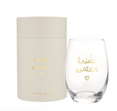 Bride Water Wine Glass