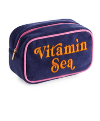 "Vitamin Sea" Cabana Pouch