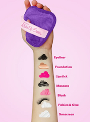 Queen Purple Makeup Eraser Set