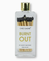 Burnt Out - Glass Bottle Matches