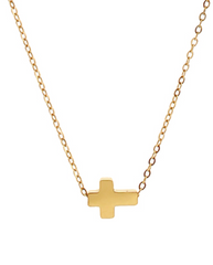 Horizon Cross Necklace