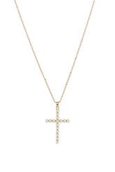 Pearl Cross Necklace