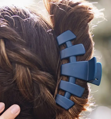 Teleties Large Hair Clip (midnight rain)