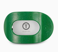 Teleties Flat Large Hair Clip (shamrock shimmer)