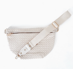 Solid Strap for Woven Bum Bag