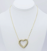 Heart Outline Necklace