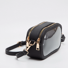 In the Clear Crossbody (black)