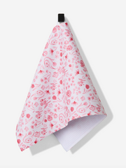 Water Floral Bar Towel