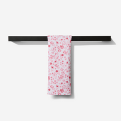 Water Floral Bar Towel