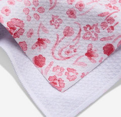 Water Floral Tea Towel
