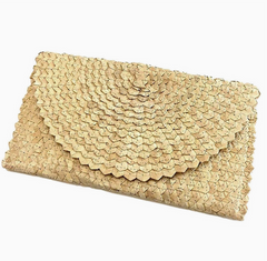 Summer Straw Clutch (natural)