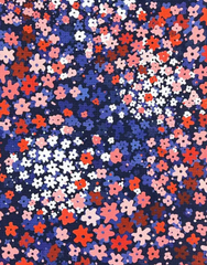 Flower Bomb Hand Towel