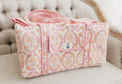 Dahlia Quilted Large Duffle Bag