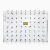 Fan Girl Pearl Clear Purse