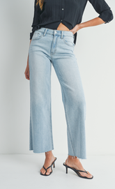 Long Length Wide Leg (lt denim)