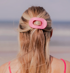 Teleties Flat Small Hair Clip (paradise pink)